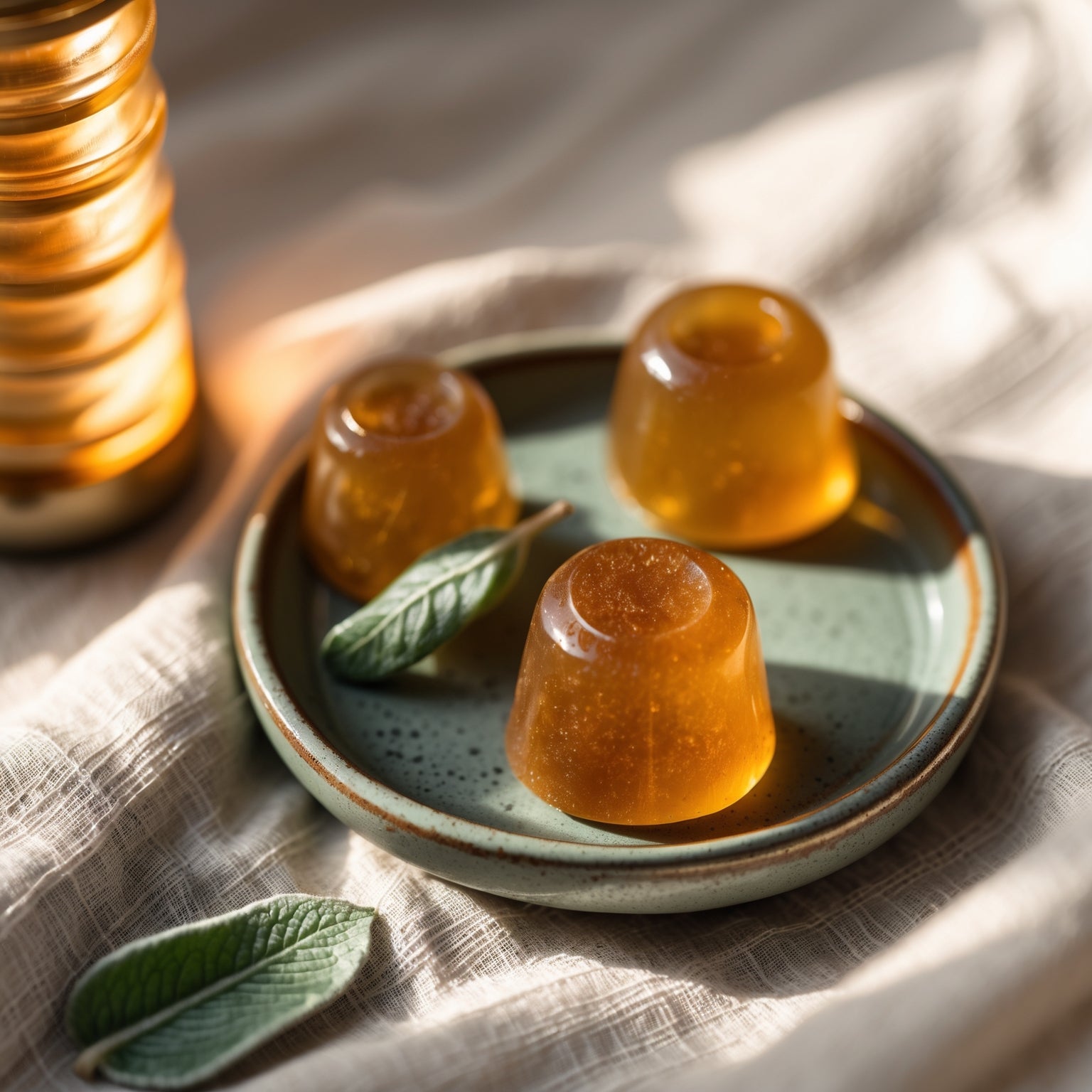 Creatine gummies close-up